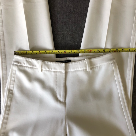 Etcetera tuxedo style white trousers size 6 - Picture 11 of 16
